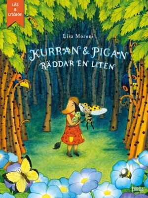 cover image of Kurran och Pigan räddar en liten